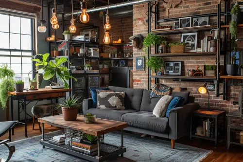 Décoration en métal recyclé pour techniciens informatiques, transformant vieux racks, boîtiers et pièces en objets déco uniques, durables et personnalisés